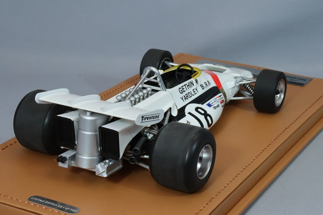 Tecnomodel TM18-183A 1/18 BRM P160 1971 Italian GP Winner #18 P. Gethin - image 3