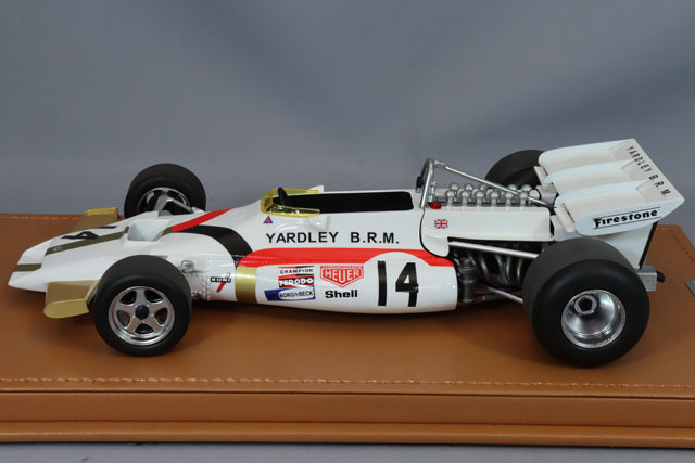 Tecnomodel TM18-183B 1/18 BRM P160 1971 Austrian GP Winner #14 J. Siffert - image 2