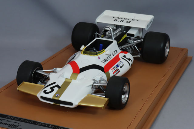 Tecnomodel TM18-183D 1/18 BRM P160 1971 Monaco GP #15 P. Rodriguez - image 1