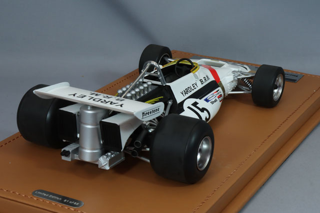 Tecnomodel TM18-183D 1/18 BRM P160 1971 Monaco GP #15 P. Rodriguez - image 3