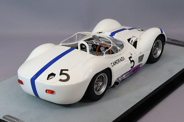 Tecnomodel TM18-276A 1/18 Maserati Tipo 61 Birdcage 1960 Nurburgring 1000km Winner #5 S. Moss / D. Gurney - image 3