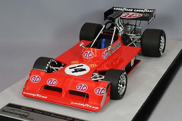 Tecnomodel TM18-289A 1/18 March 731 Ford 1973 Monaco GP #14 J-P. Jarier - image 1
