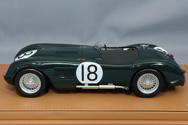 Tecnomodel TM18-290B 1/18 Jaguar C-Type Jaguar Racing Team 1953 Le Mans Winner #18 T. Rolt / D. Hamilton - image 2