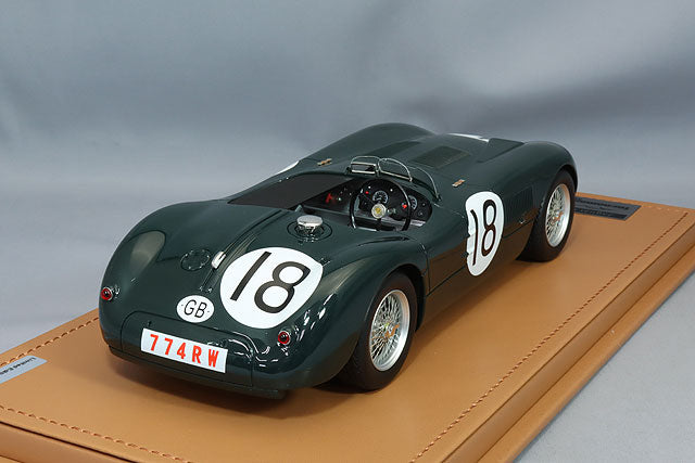 Tecnomodel TM18-290B 1/18 Jaguar C-Type Jaguar Racing Team 1953 Le Mans Winner #18 T. Rolt / D. Hamilton - image 3
