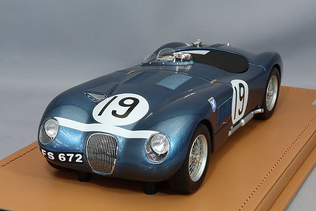 Tecnomodel TM18-290C 1/18 Jaguar C-Type Ecurie Ecosse 1953 Spyder Goodwood Winner #19 I. Stewart / N. Sanderson - image 1