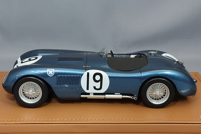 Tecnomodel TM18-290C 1/18 Jaguar C-Type Ecurie Ecosse 1953 Spyder Goodwood Winner #19 I. Stewart / N. Sanderson - image 2