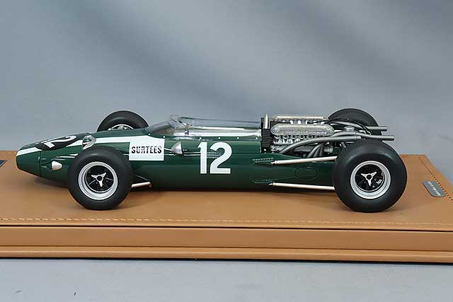 Tecnomodel TM18-295E 1/18 Cooper Maserati T81 1966 British GP #12 J. Surtees - image 2