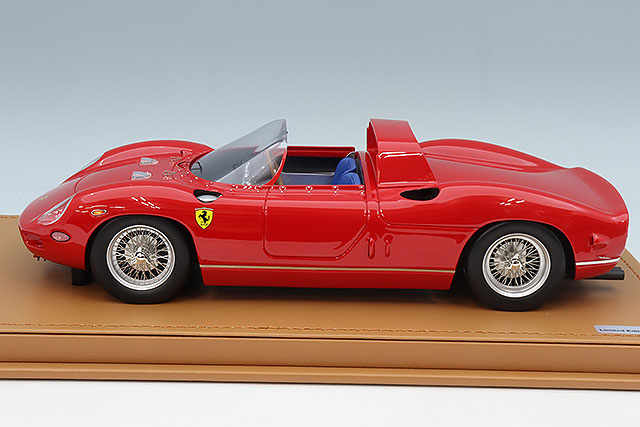 Tecnomodel TM18-309A 1/18 Ferrari 330P 1965 Press Version Red - image 2
