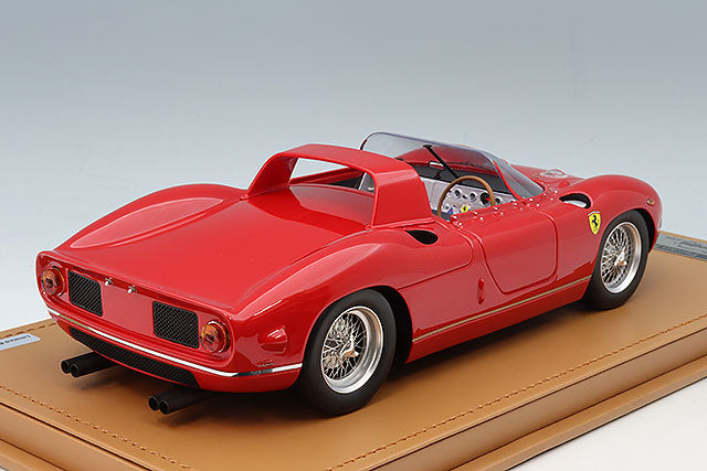 Tecnomodel TM18-309A 1/18 Ferrari 330P 1965 Press Version Red - image 3