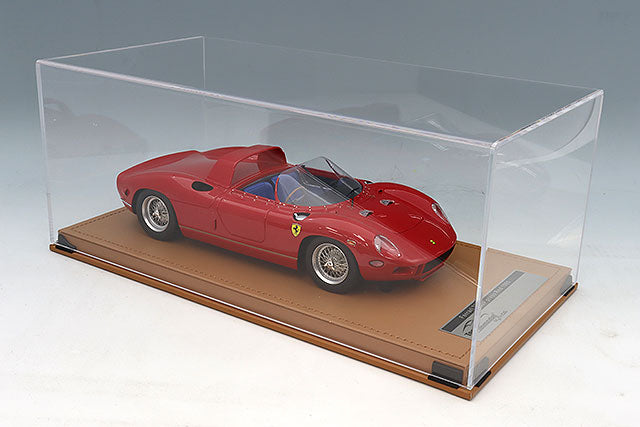Tecnomodel TM18-309A 1/18 Ferrari 330P 1965 Press Version Red - image 4