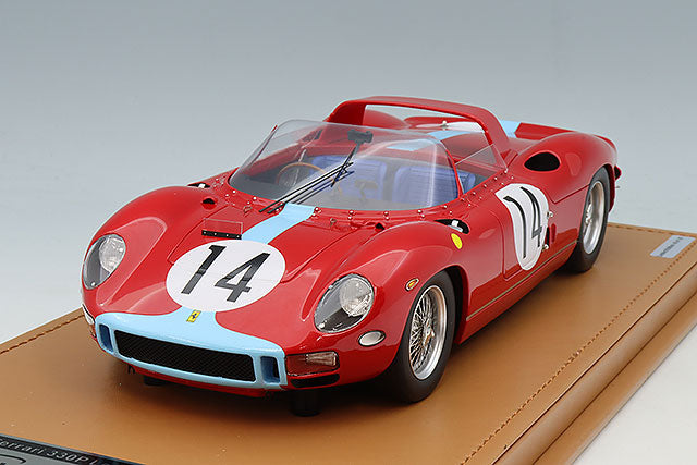 Tecnomodel TM18-309C 1/18 Ferrari 330P Maranello Concessionaires 1964 Le Mans Second Place #14 G. Hill / J. Bonnier - image 1