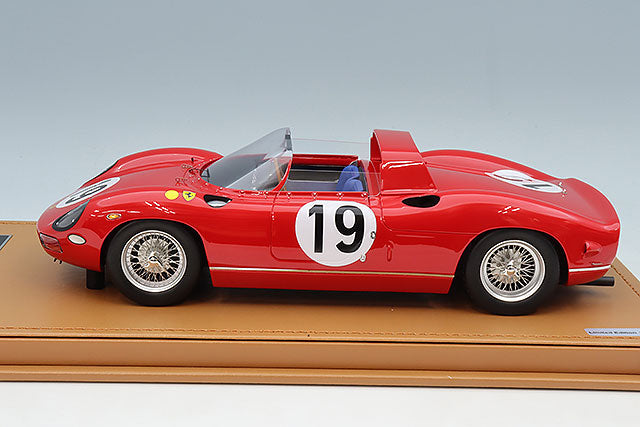 Tecnomodel TM18-309D 1/18 Ferrari 330P SEFAC 1964 Le Mans Third Place #19 L. Bandini / J. Surtees - image 2