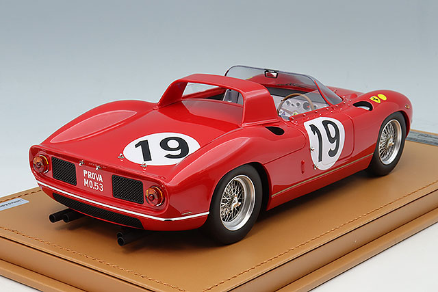 Tecnomodel TM18-309D 1/18 Ferrari 330P SEFAC 1964 Le Mans Third Place #19 L. Bandini / J. Surtees - image 3