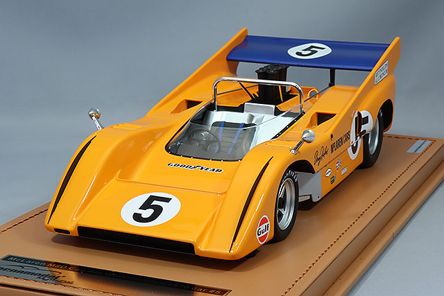 Tecnomodel TM18-331A 1/18 McLaren M8D 1970 Can-Am Watkins Glen Winner #5 D. Hulme - image 1