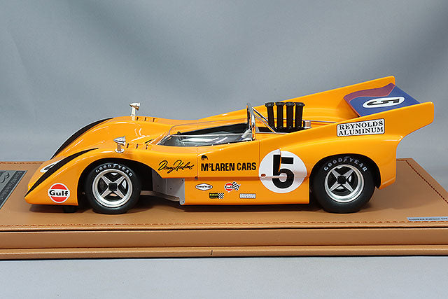 Tecnomodel TM18-331A 1/18 McLaren M8D 1970 Can-Am Watkins Glen Winner #5 D. Hulme - image 2