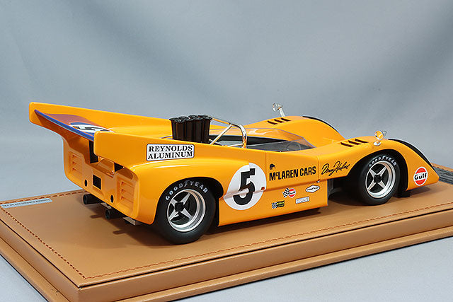 Tecnomodel TM18-331A 1/18 McLaren M8D 1970 Can-Am Watkins Glen Winner #5 D. Hulme - image 3