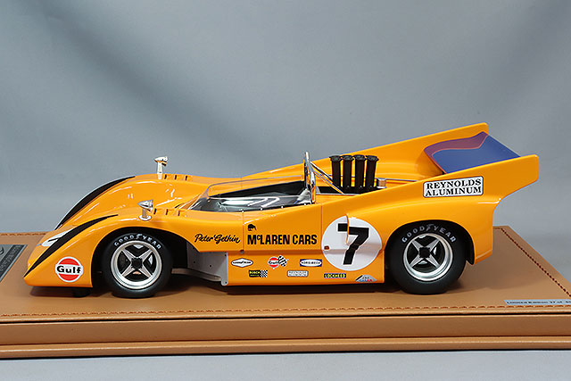 Tecnomodel TM18-331B 1/18 McLaren M8D 1970 Can-Am Road America Winner #7 P. Gethin - image 2