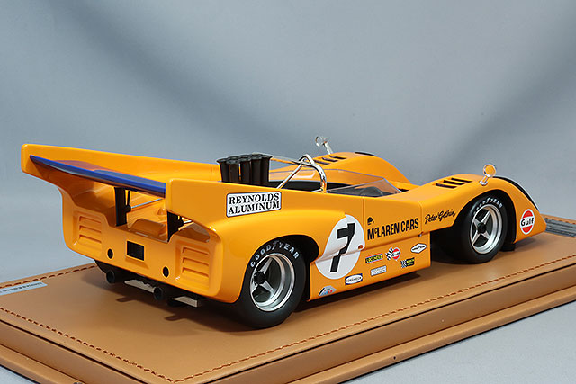 Tecnomodel TM18-331B 1/18 McLaren M8D 1970 Can-Am Road America Winner #7 P. Gethin - image 3