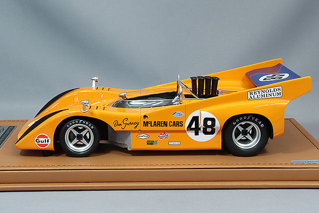 Tecnomodel TM18-331C 1/18 McLaren M8D 1970 Can-Am Mont Tremblant Winner #48 D. Gurney - image 2