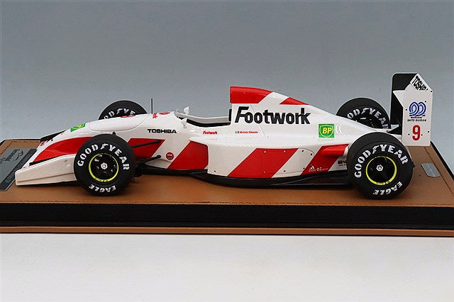 Tecnomodel TM18-375B 1/18 Footwork FA13 1992 Monaco GP #9 M. Alboreto - image 2