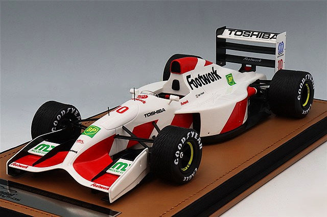 Tecnomodel TM18-375C 1/18 Footwork FA13 1992 Belgian GP #10 Aguri Suzuki with Rain Tires - image 1