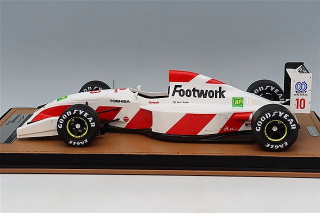 Tecnomodel TM18-375C 1/18 Footwork FA13 1992 Belgian GP #10 Aguri Suzuki with Rain Tires - image 2