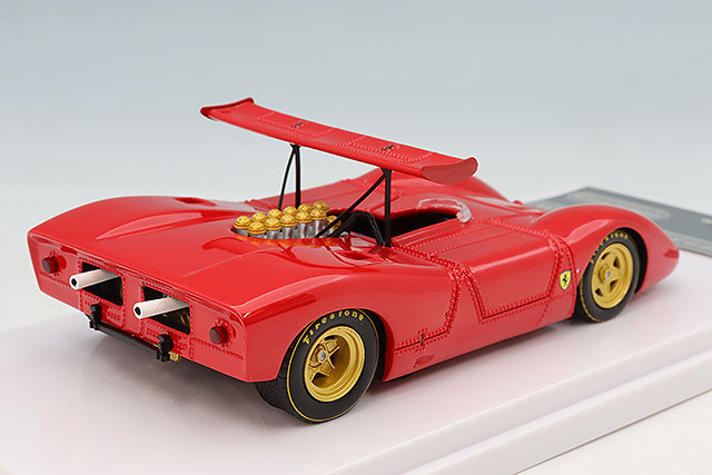Tecnomodel TM43-33A 1/43 Ferrari 612 Can-Am 1968 Press Version Red - image 3