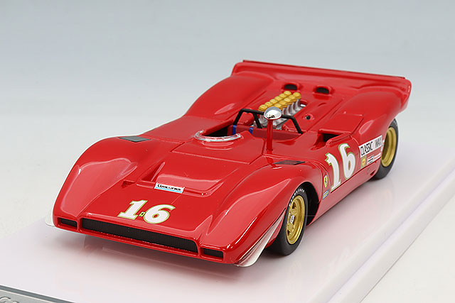 Tecnomodel TM43-66C 1/43 Ferrari 612 Can-Am 1969 Mid-Ohio Third Place #16 C. Amon - image 1