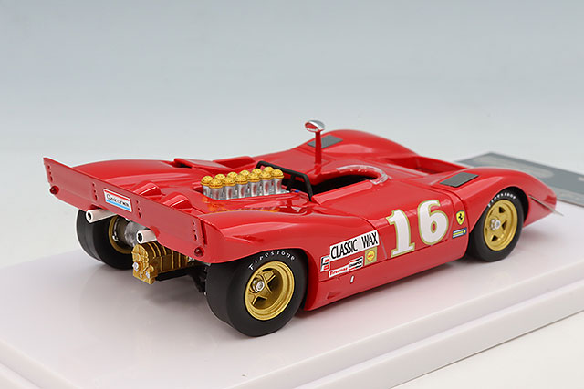 Tecnomodel TM43-66C 1/43 Ferrari 612 Can-Am 1969 Mid-Ohio Third Place #16 C. Amon - image 3