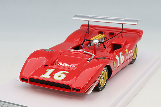 Tecnomodel TM43-66D 1/43 Ferrari 612 Can-Am 1969 Riverside #16 C. Amon - image 1