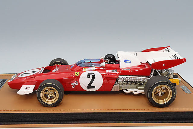 Tecnomodel TMD18-315C 1/18 Ferrari 312 B2 1971 Dutch GP Winner #2 J. Ickx - image 2