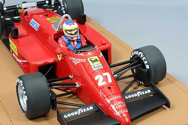 Tecnomodel TMD18-322B 1/18 Ferrari 156-85 1985 Canadian GP Winner #27 M. Alboreto - image 4