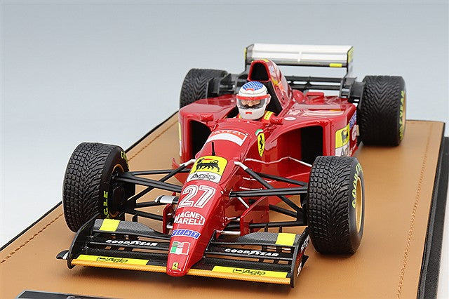 Tecnomodel TMD18-333A 1/18 Ferrari 412 T2 1995 Japanese GP #27 J. Alesi with Rain Tires & Driver Figure - image 1