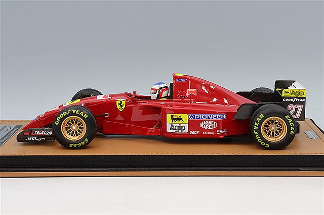 Tecnomodel TMD18-333A 1/18 Ferrari 412 T2 1995 Japanese GP #27 J. Alesi with Rain Tires & Driver Figure - image 2