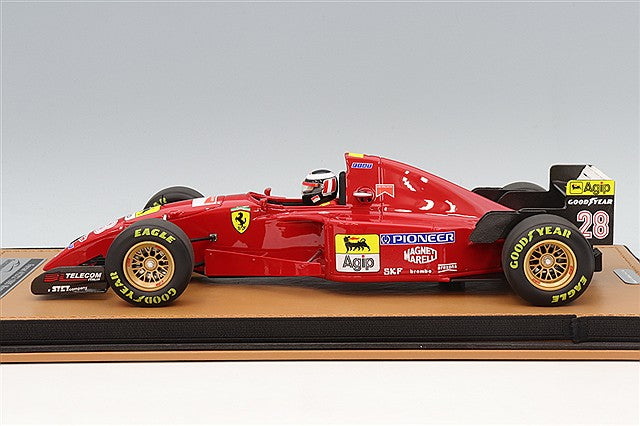 Tecnomodel TMD18-333B 1/18 Ferrari 412 T2 1995 Monaco GP Third Place #28 G. Berger with Driver Figure - image 2