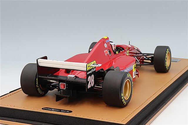 Tecnomodel TMD18-333B 1/18 Ferrari 412 T2 1995 Monaco GP Third Place #28 G. Berger with Driver Figure - image 3