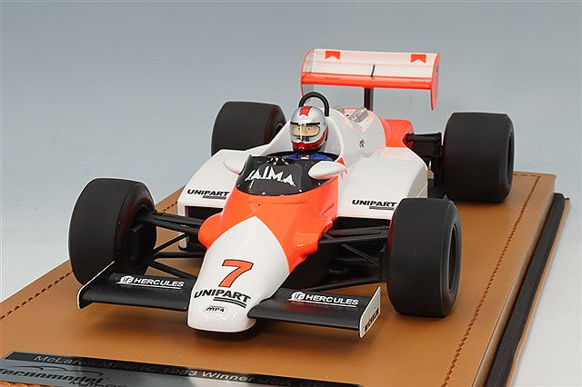 Tecnomodel TMD18-402A 1/18 McLaren MP4/1C 1983 United States GP Winner #7 J. Watson with Driver Figure - image 1