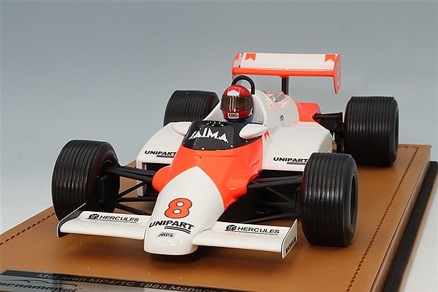 Tecnomodel TMD18-402C 1/18 McLaren MP4/1C 1983 Monaco GP #8 N. Lauda with Rain Tires & Driver Figure - image 1