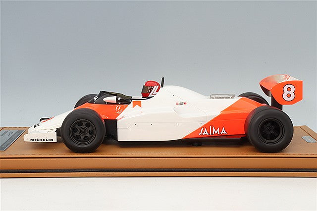 Tecnomodel TMD18-402C 1/18 McLaren MP4/1C 1983 Monaco GP #8 N. Lauda with Rain Tires & Driver Figure - image 2