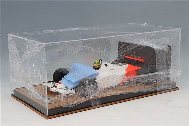 Tecnomodel TMD18-402E 1/18 McLaren MP4/1C 1983 Silverstone Test #7 A. Senna with Driver Figure - image 5