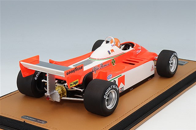 Tecnomodel TMD18-421D 1/18 Marlboro Alfa Romeo 179 1980 Monaco GP #23 B. Giacomelli with Driver Figure - image 3