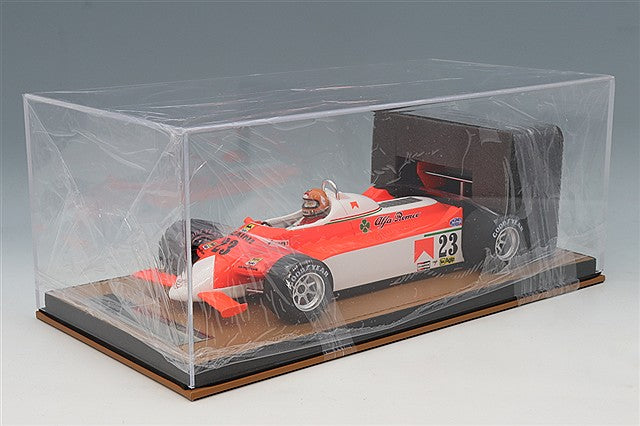 Tecnomodel TMD18-421D 1/18 Marlboro Alfa Romeo 179 1980 Monaco GP #23 B. Giacomelli with Driver Figure - image 5