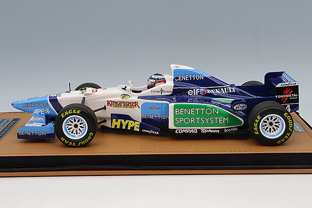 Tecnomodel TMD18-423D 1/18 Benetton B196 1996 Monaco GP #4 G. Berger with Driver Figure - image 2