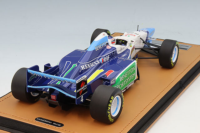 Tecnomodel TMD18-423D 1/18 Benetton B196 1996 Monaco GP #4 G. Berger with Driver Figure - image 3