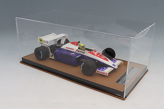 Tecnomodel TMD18-441A 1/18 Toleman TG184 1984 British GP A. Senna with Driver Figure - image 5