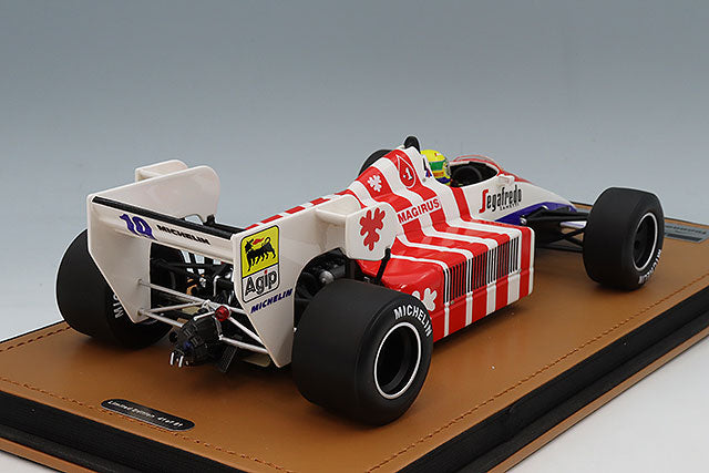 Tecnomodel TMD18-441B 1/18 Toleman TG184 1984 Portuguese GP A. Senna with Driver Figure - image 3