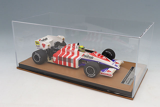 Tecnomodel TMD18-441B 1/18 Toleman TG184 1984 Portuguese GP A. Senna with Driver Figure - image 5