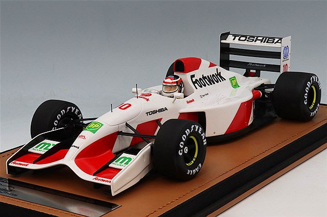 Tecnomodel TMD18-458A 1/18 Footwork FA13 1992 Japanese GP #10 Aguri Suzuki with Driver Figure - image 1