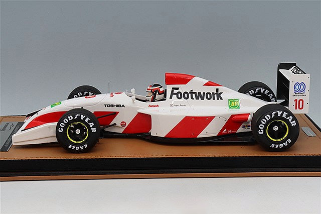 Tecnomodel TMD18-458A 1/18 Footwork FA13 1992 Japanese GP #10 Aguri Suzuki with Driver Figure - image 2