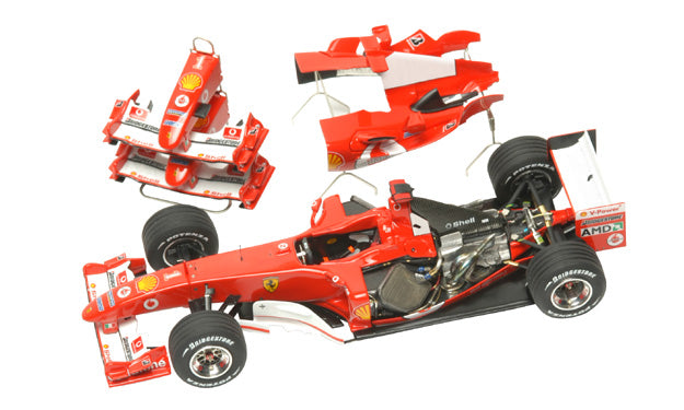 Tameo TMK346 1/43 Ferrari F2004 Belgian / Italian / Hungarian GP Super kit 2004 Metal Model Kit - image 1